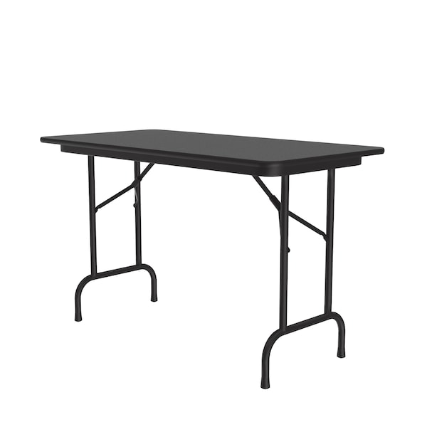 CF Melamine Folding Tables 24x48 Black Granite